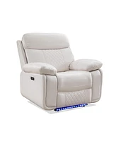 Power recliner with Led Strip White color
