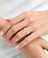 Forever Grown Diamonds Lab Diamond Channel-Set Band (1 ct. t.w.) Sterling Silver or 14k Gold-Plated
