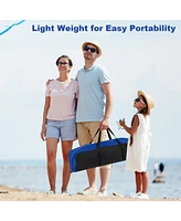 2 Rooms Oversize Privacy Shower Tent with Removable Rain Fly and Inside Pocket