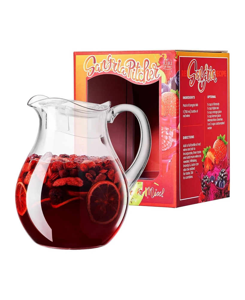 The Wine Savant Sangria Pitcher