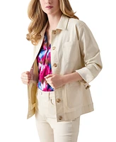 Jones New York Women's City Denim Pocket-Front Jacket