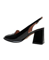 Bernice | Block Heel Slingback Pumps
