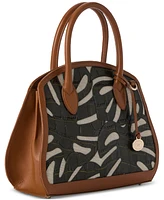 Brahmin Rosetta Abrigado Medium Leather Satchel