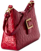 Brahmin Esme Sriracha Vanderbilt Small Leather Shoulder Bag