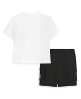 Scotch & Soda Little Boys 2-Piece T-Shirt and Shorts Set