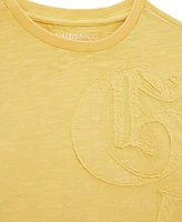 Guess Big Boys Garment Dye Short Sleeve T-Shirt