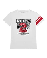 Guess Big Boys Slub Jersey Short Sleeve T-Shirt