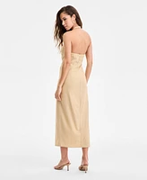 Bar Iii Women's Twist-Front Midi Dress, Exclusively at Macy's