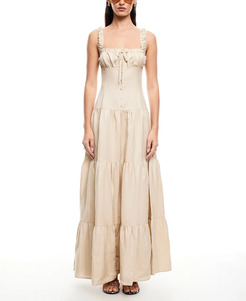 Lioness Women's Heart-Shaped Maxi Dress