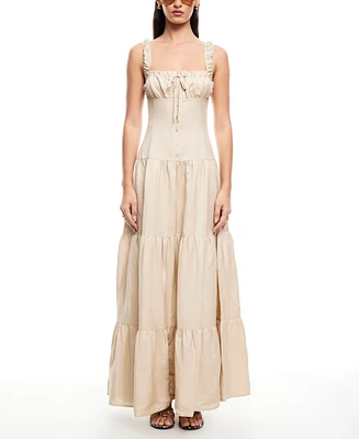 Lioness Women's Heart-Shaped Maxi Dress