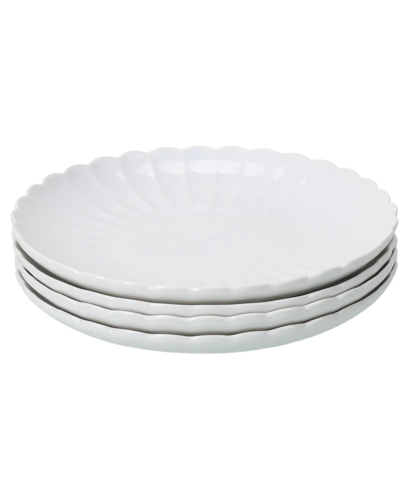 Bia Cordon Bleu Petal 4-Pc. Salad Plates Set, Service for 4