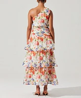 Astr the Label Women's Natali One-Shoulder Maxi Dress