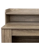 Modern Extendable Dining Table with Storage