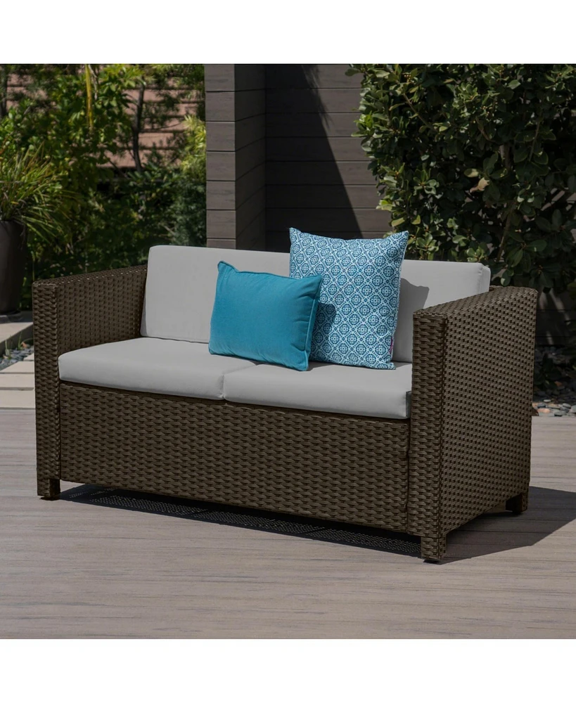 Charming Outdoor Loveseat For Mockingbird Watching