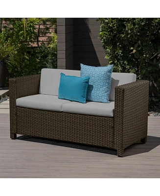 Charming Outdoor Loveseat For Mockingbird Watching