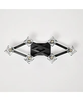 6-Light Crystal Ceiling Lamp for Dining Room, Modern Entryway Light