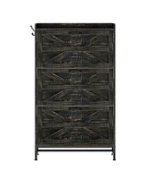 Shoe Cabinet, Entry Home Shoe Cabinet, Entrance Balcony Storage Cabinet, Large Capacity Shoe Rack, Grey