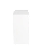 Laundry Cabinet, with 2 Removable Liner Bags
