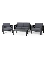 4 Seater Outdoor Lounge Chair Set