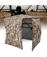 360° One Way See Through Hunting Blind Ground Blind with Portable Carrying Bag