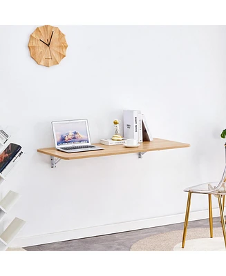 Wall-Mounted Folding Utility Table: Versatile Solution for Small Spaces