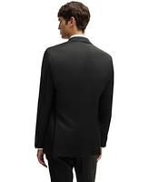 Boss by Hugo Men's Virgin-Wool Serge Suit Jacket
