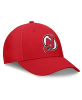 Fanatics Men's Red New Jersey Devils Core Elevated Speed Flex Hat