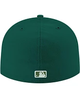 New Era Men's Green Philadelphia Phillies White Logo 59FIFTY Fitted Hat