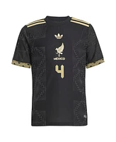 Adidas Big Boys and Girls Edson Alvarez Black Mexico National Team 2025 Third Authentic Player Jersey