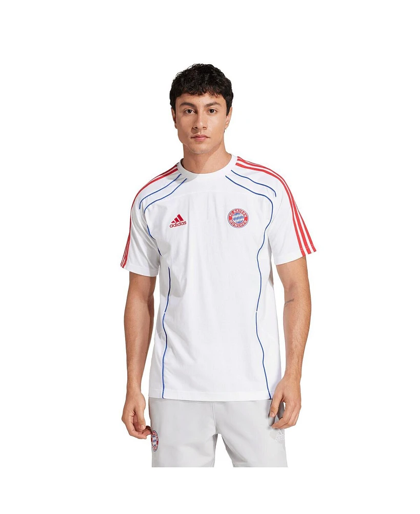 Adidas Men's White Bayern Munich 2024/25 Urban Purist T-Shirt
