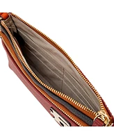 Dooney & Bourke Florida State Seminoles Infield Double-Zip Wristlet