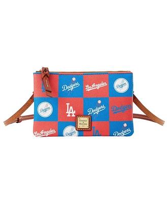 Dooney & Bourke Los Angeles Dodgers Top Zip Crossbody Purse