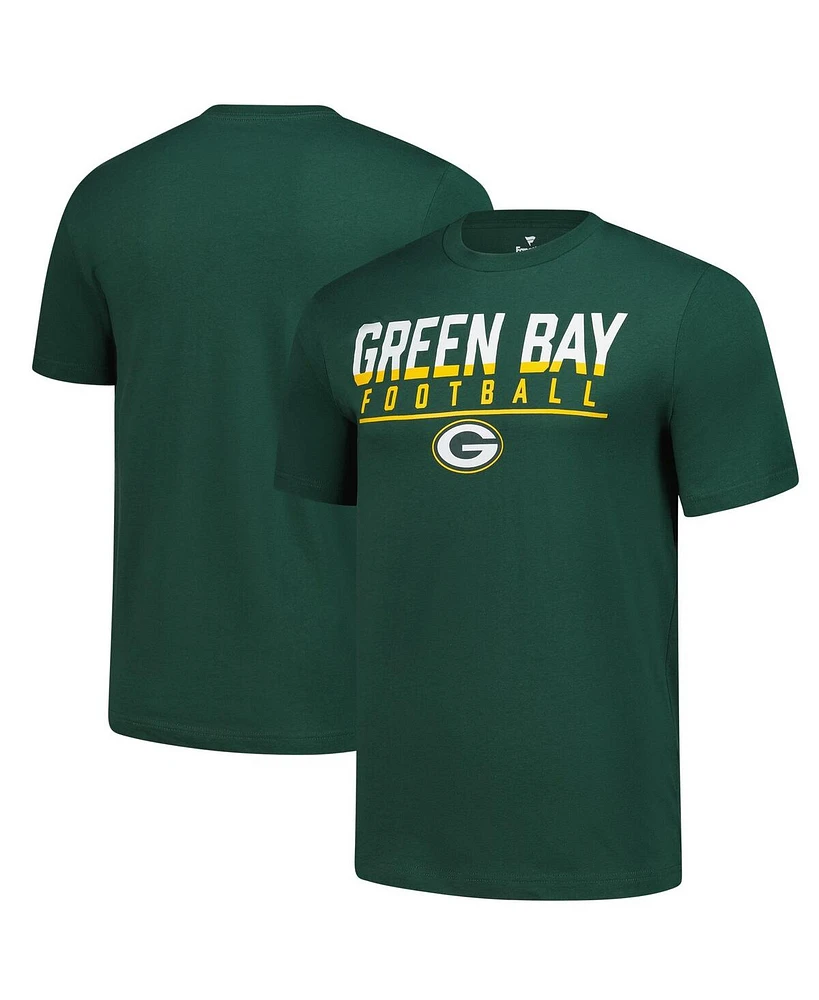 Fanatics Men's Green Bay Packers Blocked T-Shirt
