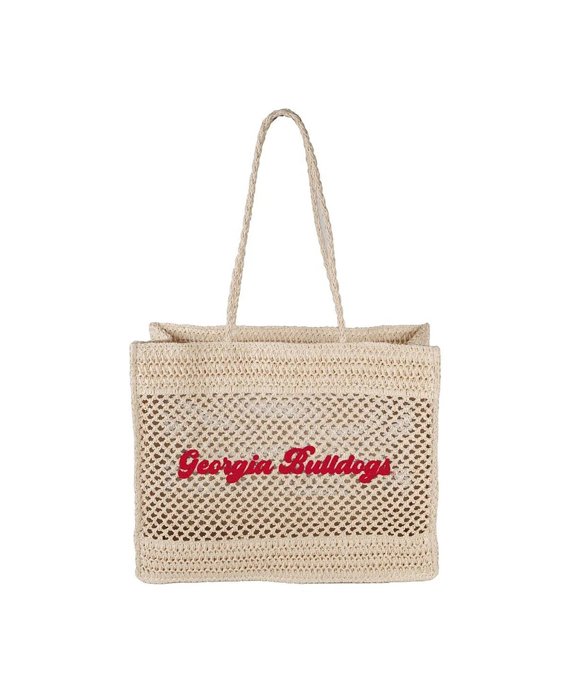 Logo Brands Georgia Bulldogs Coastal Tote Bag