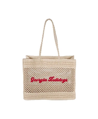 Logo Brands Georgia Bulldogs Coastal Tote Bag