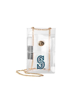 Logo Brands Seattle Mariners Clear Essential Crossbody Purse