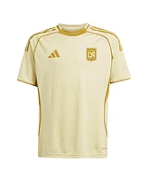Adidas Big Boys and Girls Tan Lafc 2025 One Planet Pre-Match Jersey