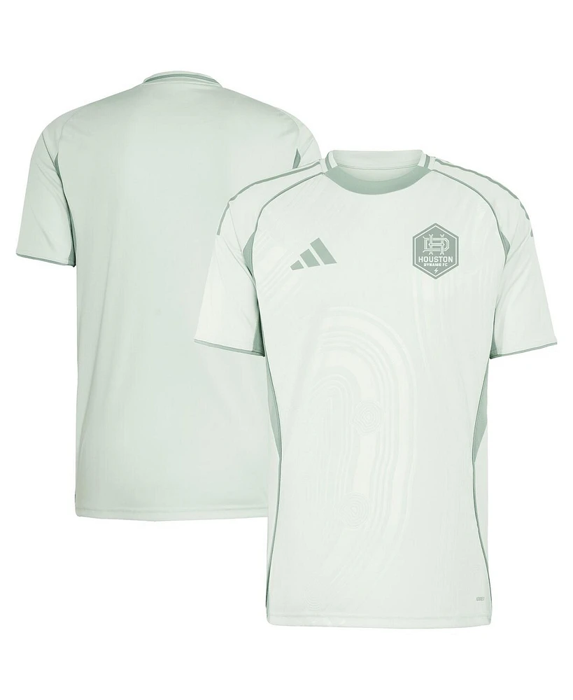 Adidas Men's Light Green Houston Dynamo Fc 2025 One Planet Pre-Match Jersey