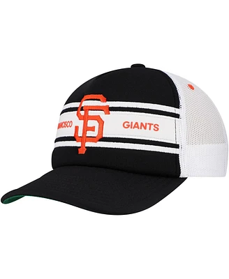 Mitchell & Ness Men's Black San Francisco Giants Sideline Trucker Adjustable Hat