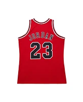 Mitchell & Ness Men's Michael Jordan Red Chicago Bulls 1996/97 Throwback Authentic Jersey