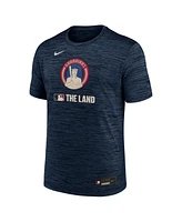 Nike Men's Navy Cleveland Guardians 2025 City Connect Authentic Collection Velocity Performance T-Shirt