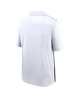 Logo Athletic Men's White/Black Philadelphia Eagles Sandlot Game Polo Shirt