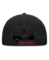 Fanatics Men's Black Detroit Red Wings Driver Adjustable Hat