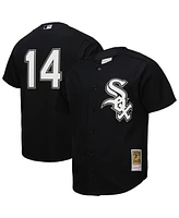 Mitchell & Ness Men's Paul Konerko Black Chicago White Sox Authentic Batting Practice Jersey