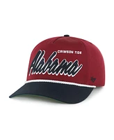 '47 Brand Men's Crimson Alabama Crimson Tide Drop Shadow Rope Hitch Adjustable Hat