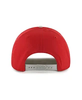 '47 Brand Men's Scarlet Ohio State Buckeyes Drop Shadow Rope Hitch Adjustable Hat