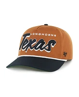 '47 Brand Men's Texas Orange Texas Longhorns Drop Shadow Rope Hitch Adjustable Hat