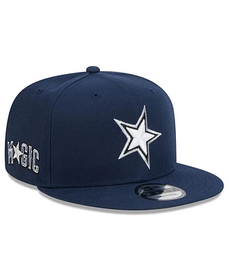 New Era Men's Navy Orlando Magic 2024/25 City Edition Alternate 9FIFTY Snapback Hat