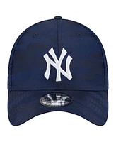 New Era Men's Navy York Yankees Subtle Camo 39THIRTY Flex Hat