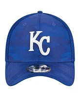 New Era Men's Royal Kansas City Royals Subtle Camo 39THIRTY Flex Hat